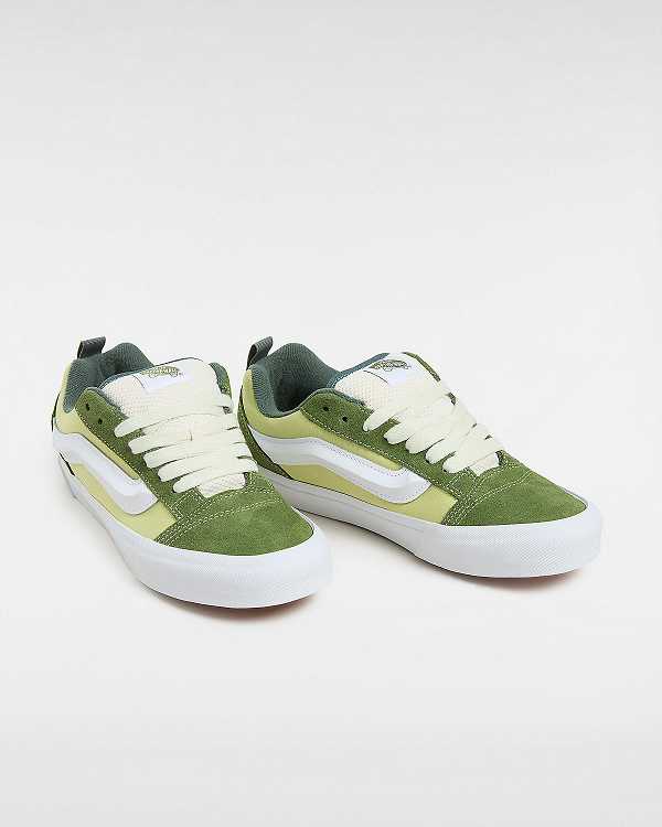 Women Vans Knu Skool Sneakers Green Malaysia | VN9812507