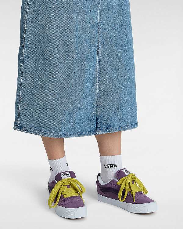 Women Vans Knu Skool Sneakers Purple Malaysia | VN1248976