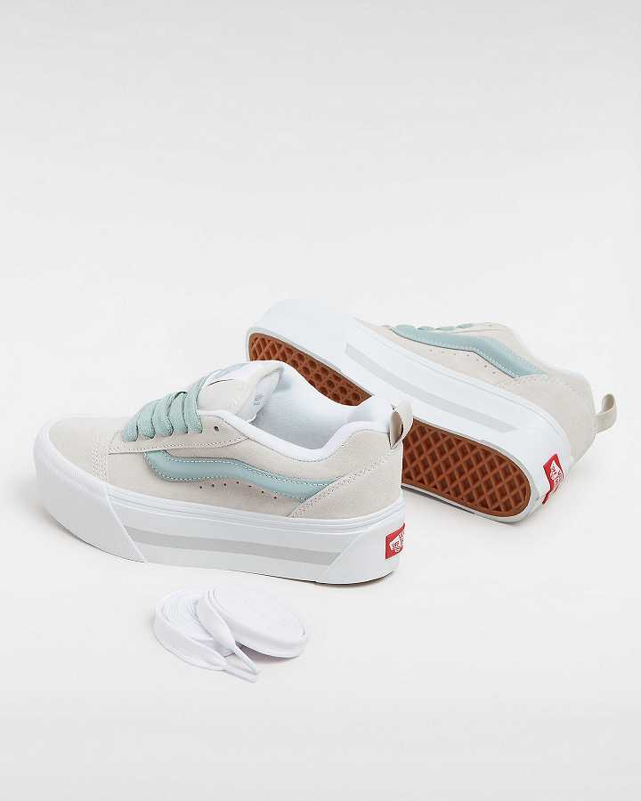 Women Vans Knu Stack Sneakers White Malaysia | VN7916508