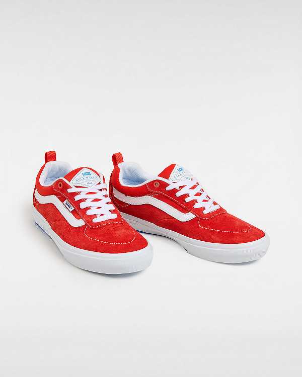 Women Vans Kyle Walker Skate Shoes Red Malaysia | VN5604238