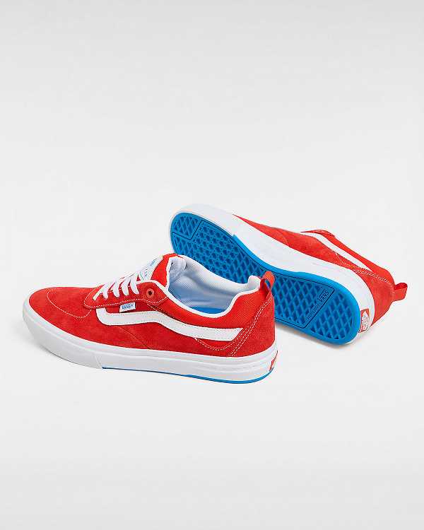 Women Vans Kyle Walker Skate Shoes Red Malaysia | VN5604238