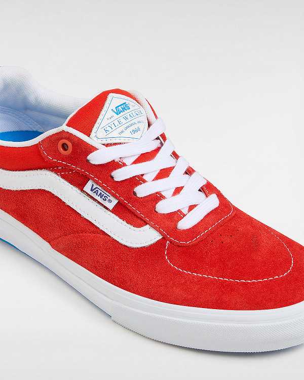 Women Vans Kyle Walker Skate Shoes Red Malaysia | VN5604238