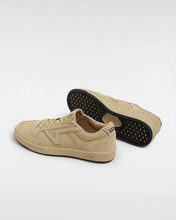 Women Vans Lowland ComfyCush Shoe Tennis Shoes Beige Malaysia | VN5147983