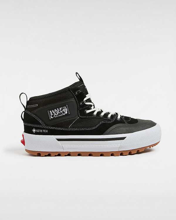 Women Vans MTE Half Cab Gore-tex Shoes Black Malaysia | VN8921765