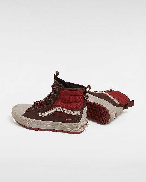 Women Vans MTE Sk8-Hi Gore-tex Shoes Brown Malaysia | VN3704269