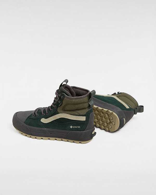 Women Vans MTE Sk8-Hi Gore-tex Shoes Green Malaysia | VN0954726