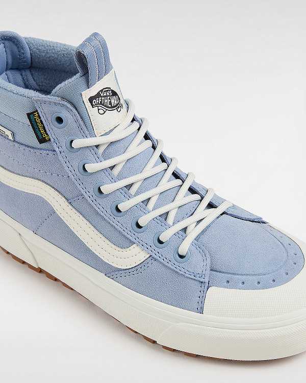 Women Vans MTE Sk8-Hi Waterproof Shoes Blue Malaysia | VN2754608