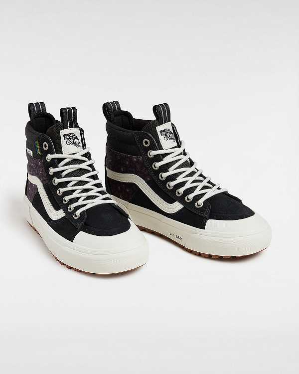 Women Vans MTE Sk8-Hi Waterproof Shoes Black Malaysia | VN6475081