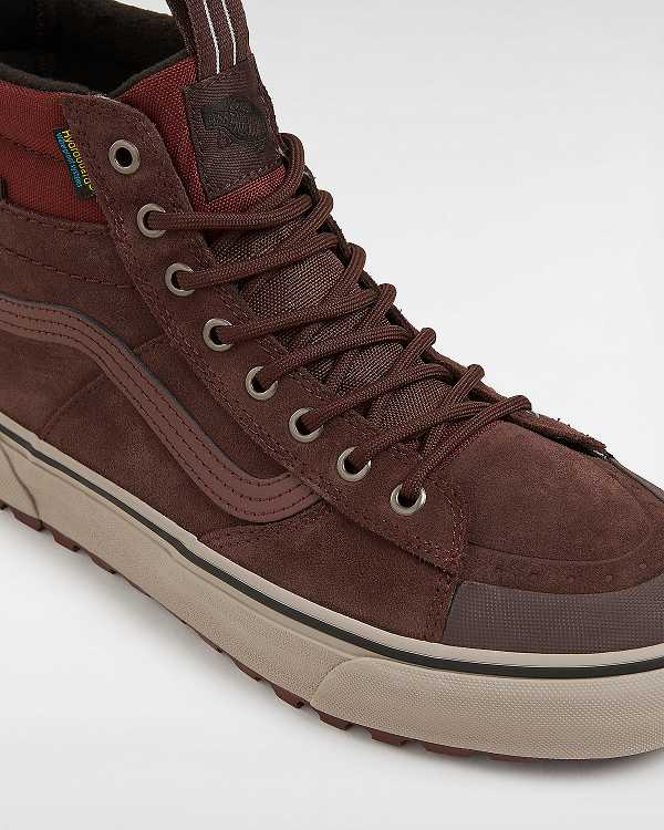 Women Vans MTE Sk8-Hi Waterproof Shoes Brown Malaysia | VN2704851