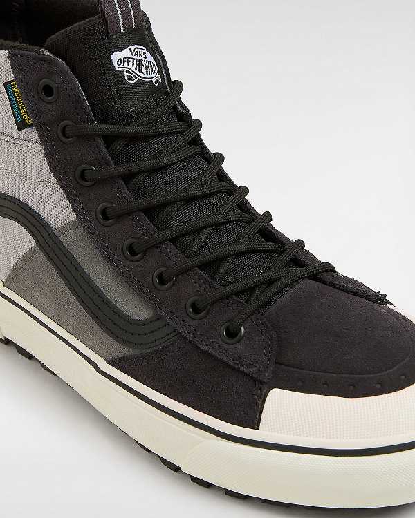 Women Vans MTE Sk8-Hi Waterproof Shoes Grey Malaysia | VN2046817