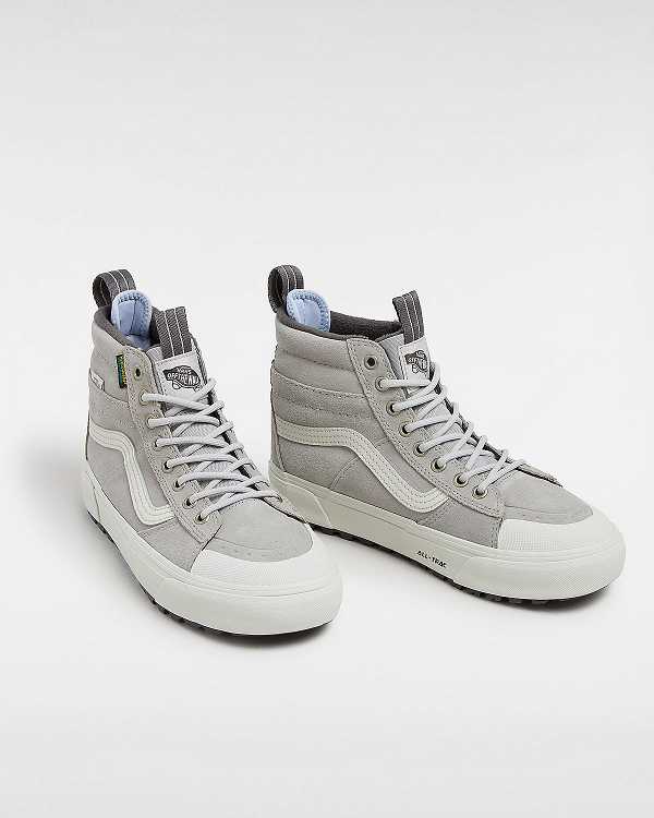 Women Vans MTE Sk8-Hi Waterproof Shoes Grey Malaysia | VN2389460