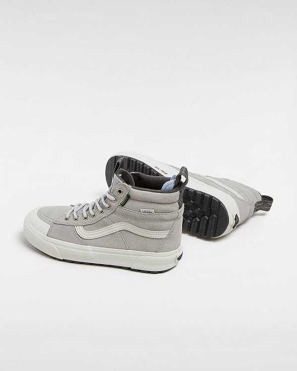 Women Vans MTE Sk8-Hi Waterproof Shoes Grey Malaysia | VN2389460