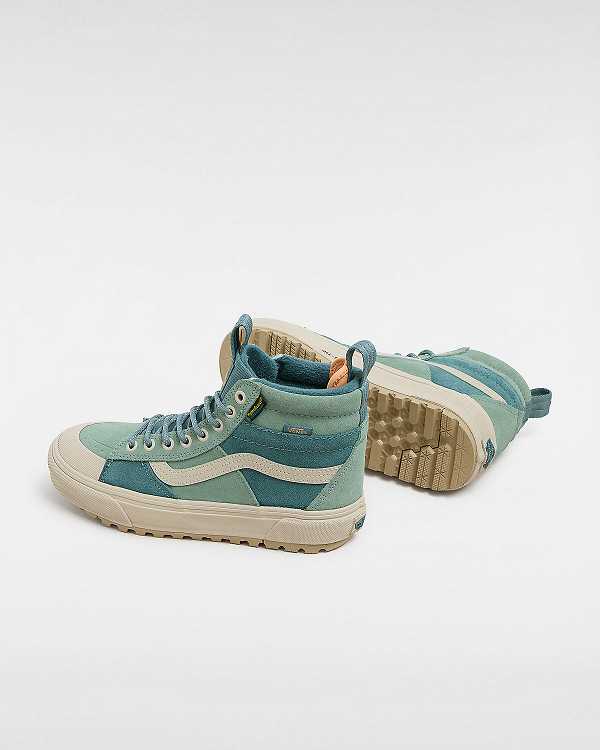 Women Vans MTE Sk8-Hi Waterproof Shoes Green Malaysia | VN8704136