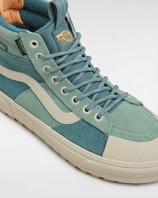 Women Vans MTE Sk8-Hi Waterproof Shoes Green Malaysia | VN8704136