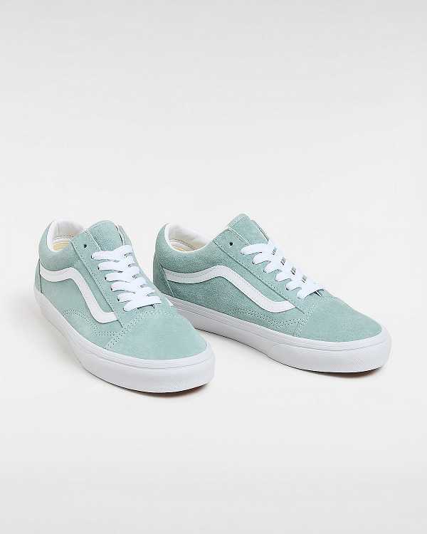 Women Vans Old Skool Pig Suede Sneakers Blue Malaysia | VN6057412