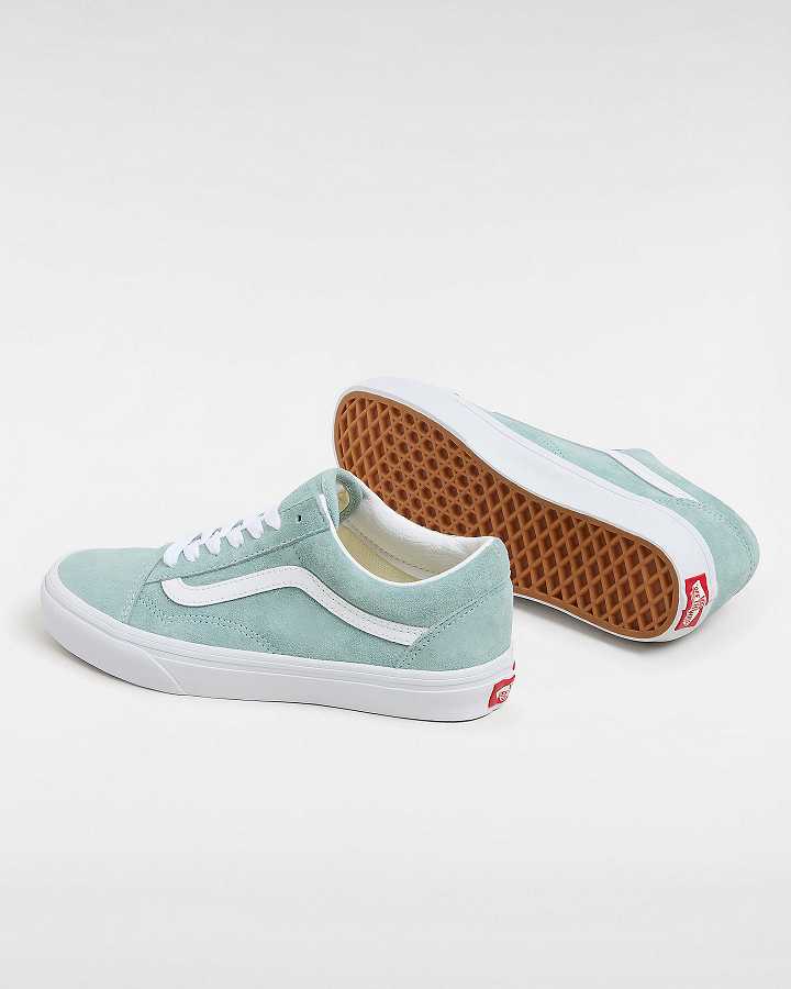 Women Vans Old Skool Pig Suede Sneakers Blue Malaysia | VN6057412