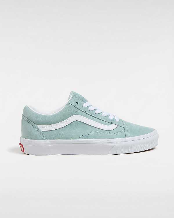 Women Vans Old Skool Pig Suede Sneakers Blue Malaysia | VN6057412