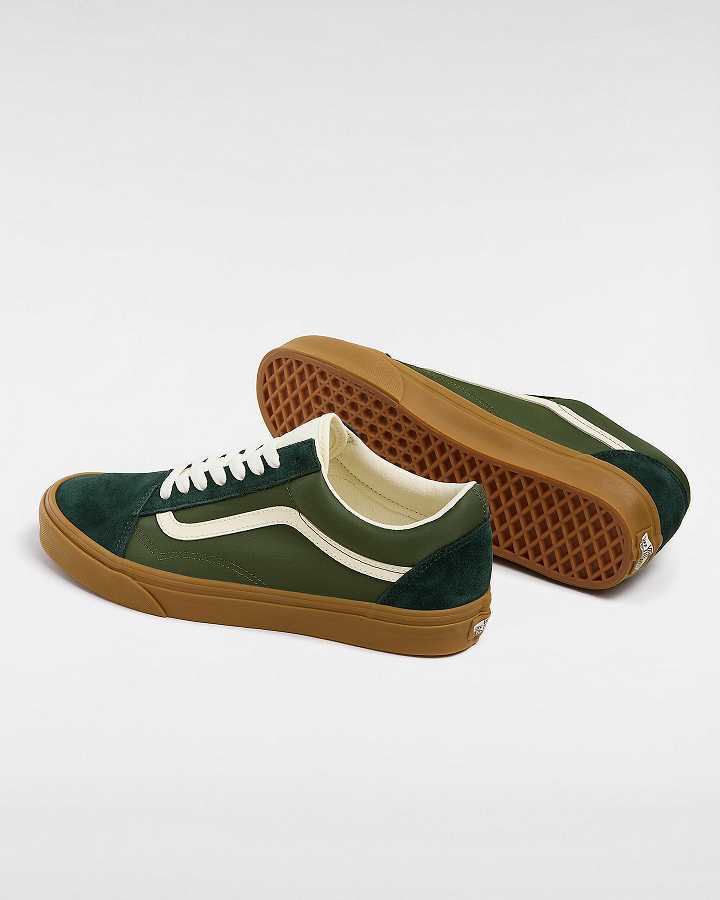 Women Vans Old Skool Sneakers Green Malaysia | VN4087529