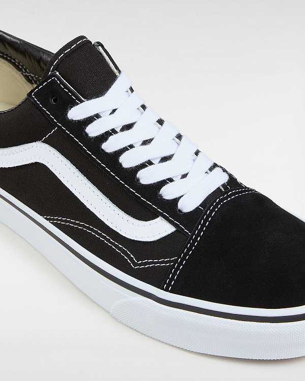 Women Vans Old Skool Wide Fit Sneakers Black Malaysia | VN5789436