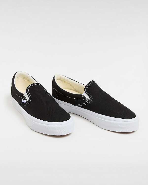 Women Vans Premium 98 Slip On Shoes Black Malaysia | VN9360571