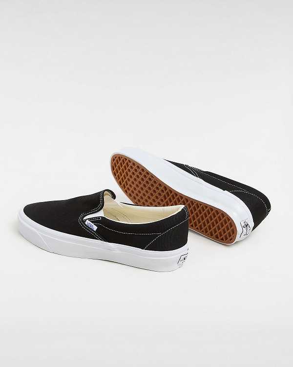 Women Vans Premium 98 Slip On Shoes Black Malaysia | VN9360571