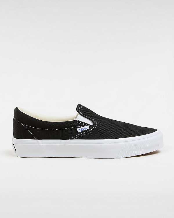 Women Vans Premium 98 Slip On Shoes Black Malaysia | VN9360571