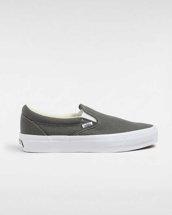 Women Vans Premium 98 Slip On Shoes Grey Malaysia | VN8534701