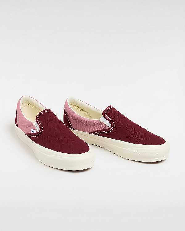 Women Vans Premium 98 Slip On Shoes Pink Malaysia | VN9234056