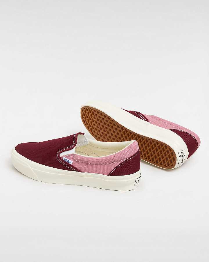 Women Vans Premium 98 Slip On Shoes Pink Malaysia | VN9234056