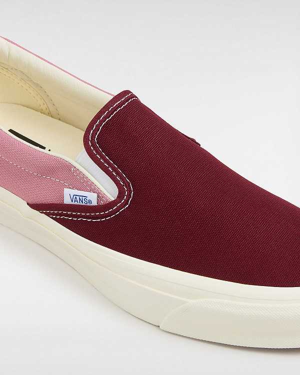 Women Vans Premium 98 Slip On Shoes Pink Malaysia | VN9234056