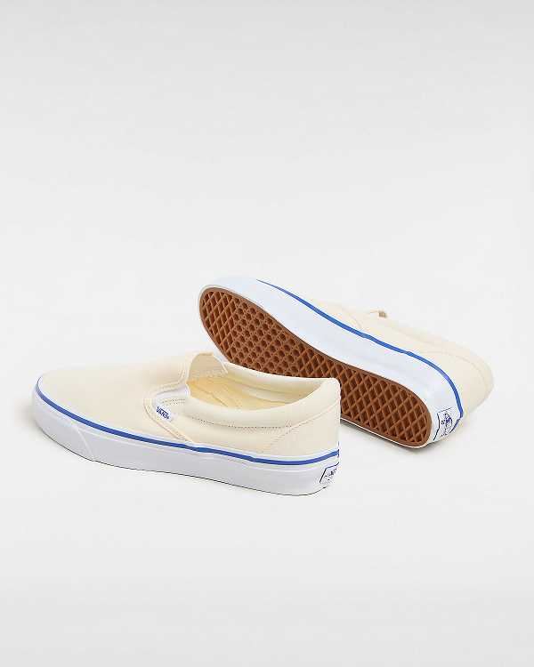 Women Vans Premium 98 Slip On Shoes White Malaysia | VN6571389