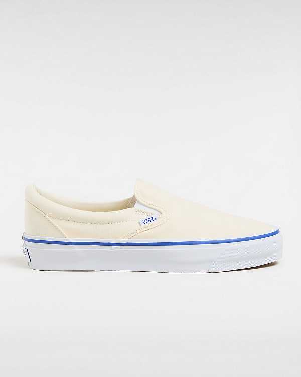 Women Vans Premium 98 Slip On Shoes White Malaysia | VN6571389