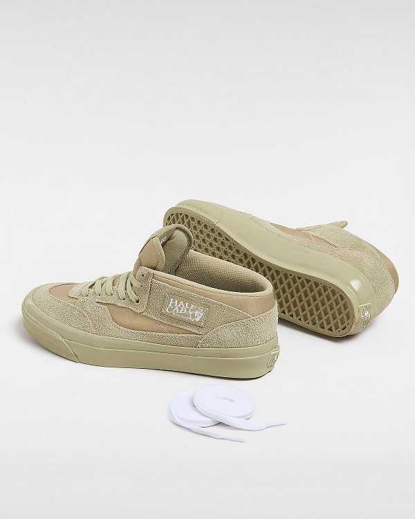 Women Vans Premium Half Cab Reissue 33 Athletic Shoes Beige Malaysia | VN9682754