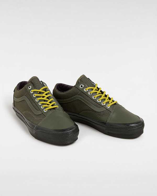 Women Vans Premium Old Skool 36 Skate Shoes Green Malaysia | VN4716285