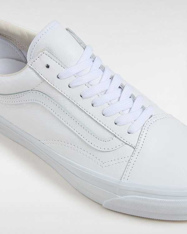 Women Vans Premium Old Skool 36 Skate Shoes White Malaysia | VN6405723