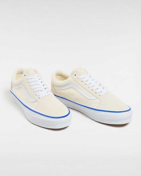 Women Vans Premium Old Skool 36 Skate Shoes White Malaysia | VN8975640