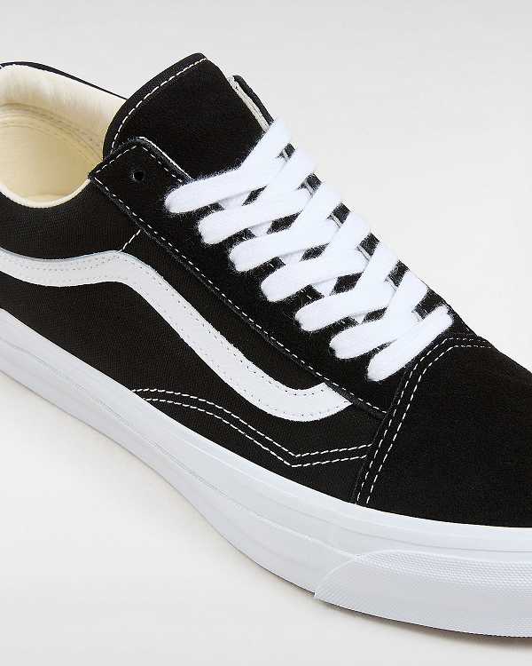 Women Vans Premium Old Skool 36 Skate Shoes Black Malaysia | VN0364785