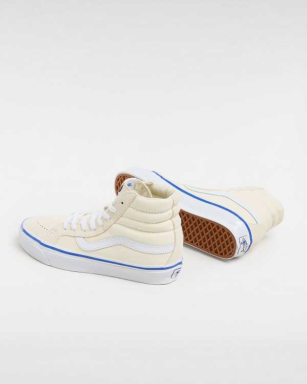 Women Vans Premium Sk8-Hi 38 Reissue Skate Shoes White Malaysia | VN1645287