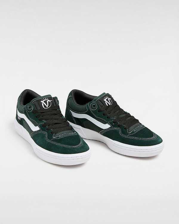 Women Vans Rowan 2 Skate Shoes Green Malaysia | VN2369017