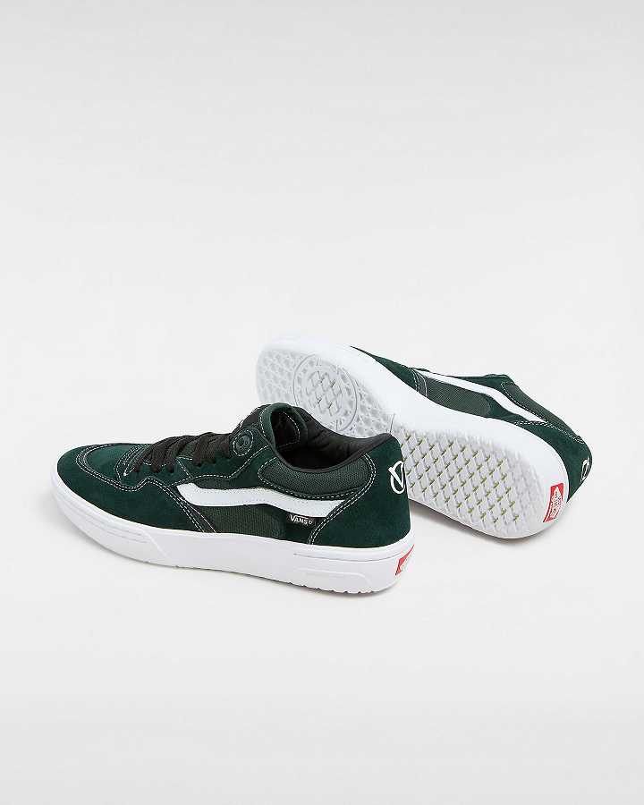 Women Vans Rowan 2 Skate Shoes Green Malaysia | VN2369017