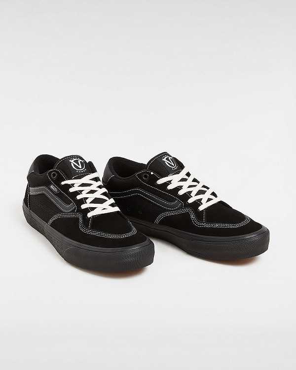 Women Vans Rowan Sneakers Black Malaysia | VN1368542