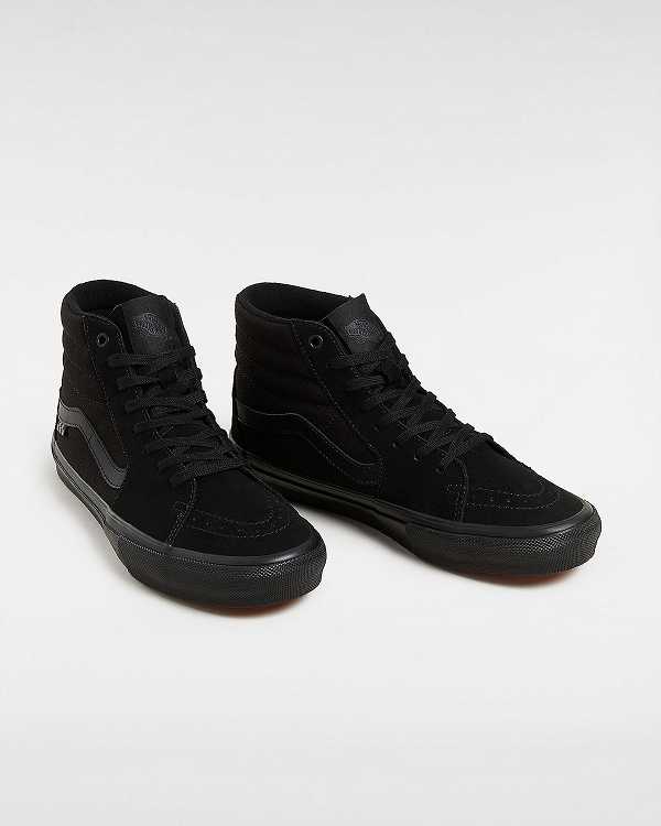 Women Vans Sk8-Hi Skate Shoes Black Malaysia | VN0475691