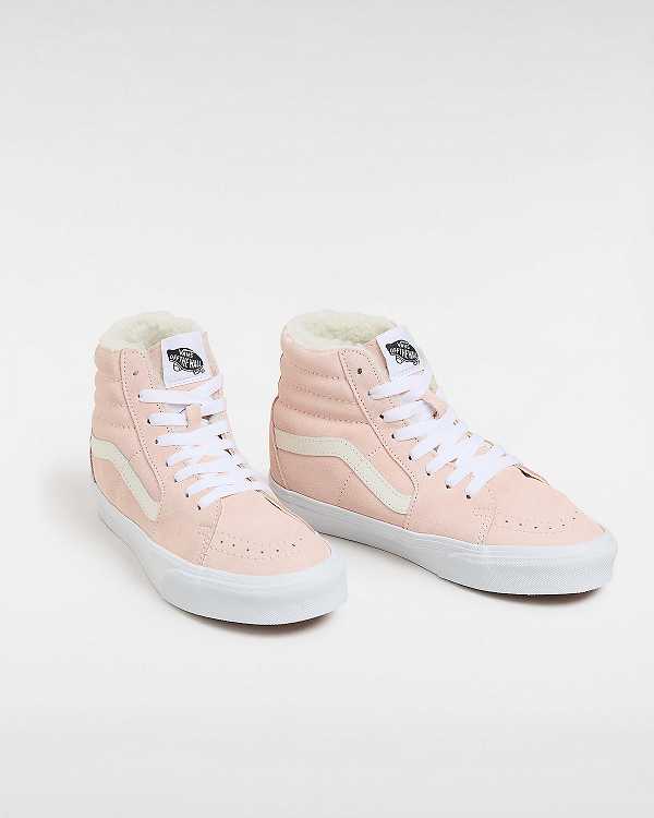 Women Vans Sk8-Hi Skate Shoes Pink Malaysia | VN0973486