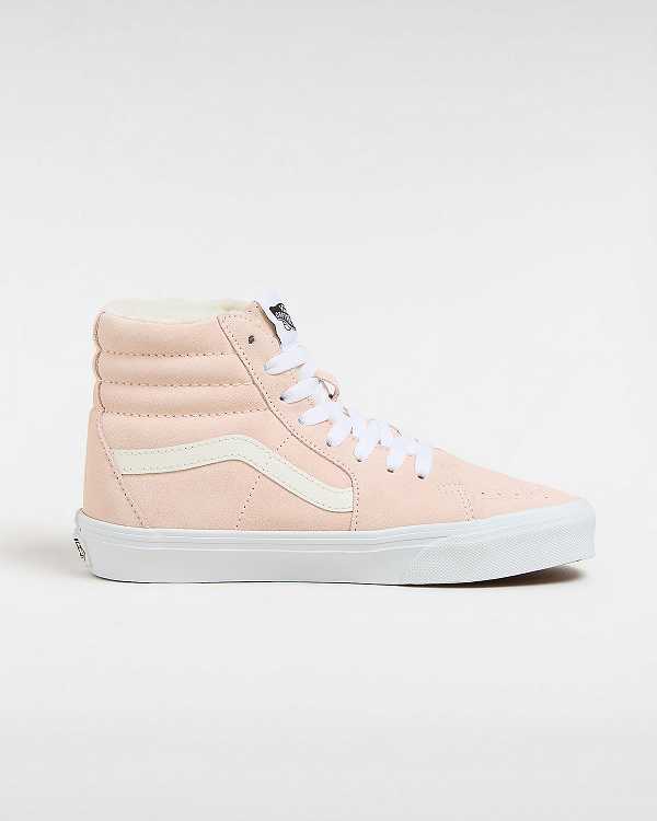 Women Vans Sk8-Hi Skate Shoes Pink Malaysia | VN0973486