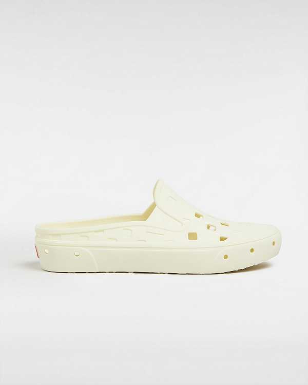 Women Vans Slip-On TRK Mules White Malaysia | VN5043296