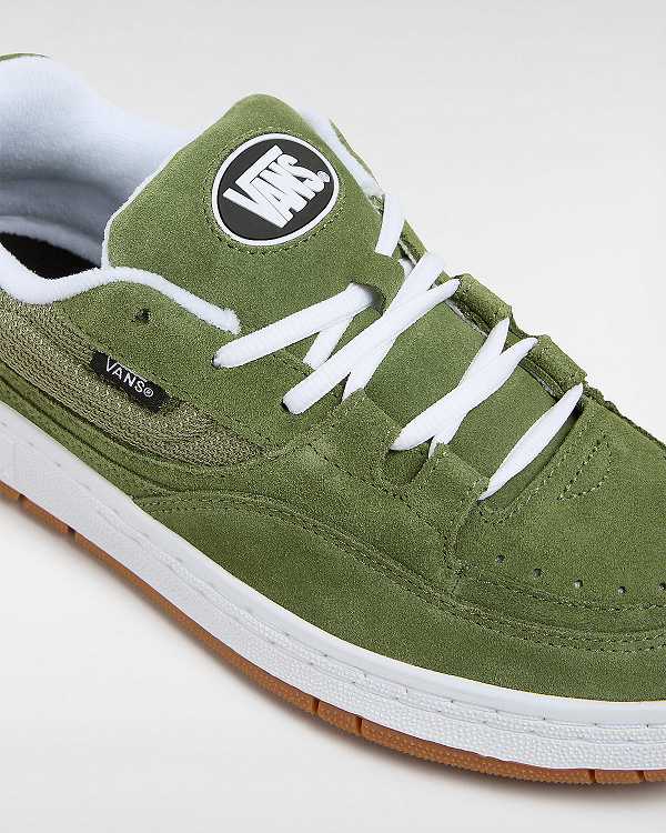 Women Vans Speed LS Skate Shoes Green Malaysia | VN4016879