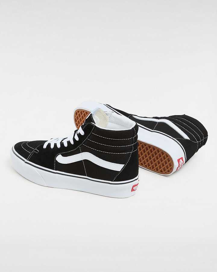 Women Vans Suede Sk8-Hi Platform 2.0 Sneakers Black Malaysia | VN7358642