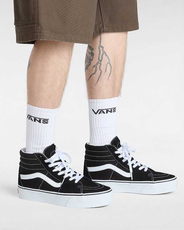 Women Vans Suede Sk8-Hi Platform 2.0 Sneakers Black Malaysia | VN7358642