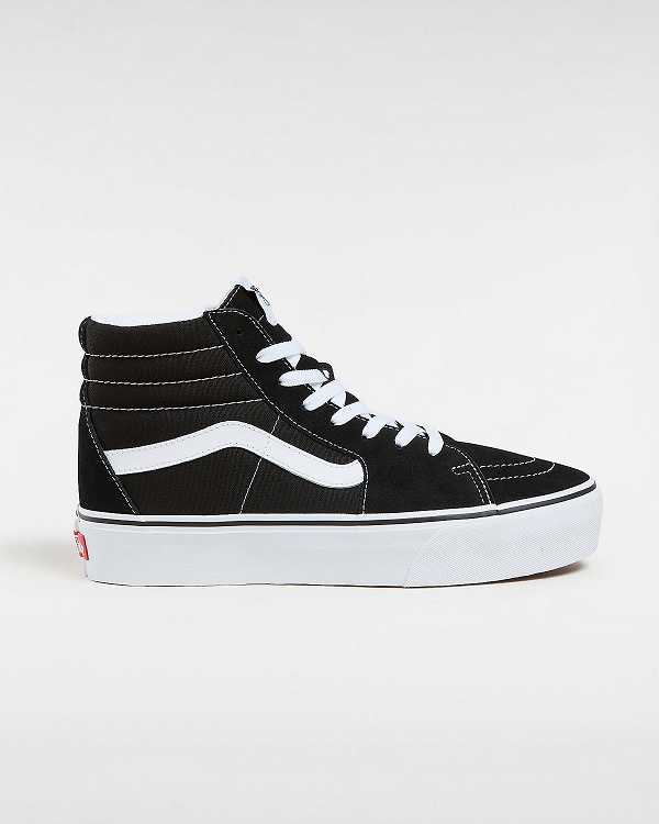 Women Vans Suede Sk8-Hi Platform 2.0 Sneakers Black Malaysia | VN7358642