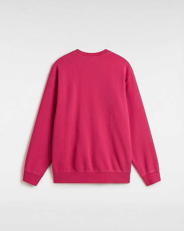 Women Vans Tell a Friend Crew Sweatshirt Red Malaysia | VN7540932